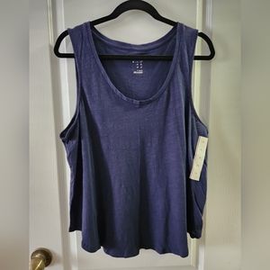 a.n.d ea wy Women's Tank Top, Blue Size‎ Xl